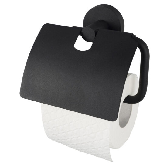 Kosmos Toilet Roll with Cover Black - Image 2